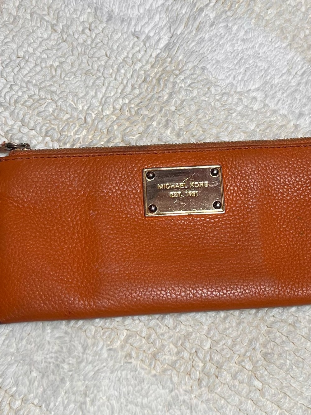 Michael Kors Jet Set Travel WALLET Cider 8” X 4”